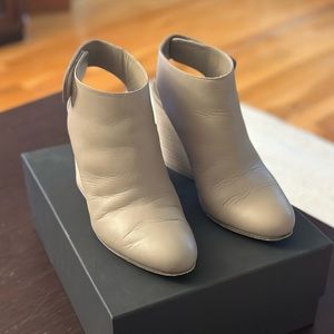 Vince grey ankle boots